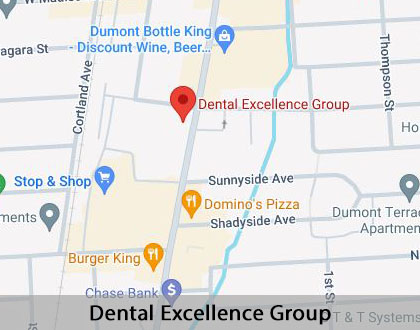 Map image for Emergency Dentist vs. Emergency Room in Dumont, NJ