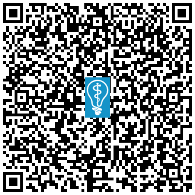QR code image for Why Are My Gums Bleeding in Dumont, NJ